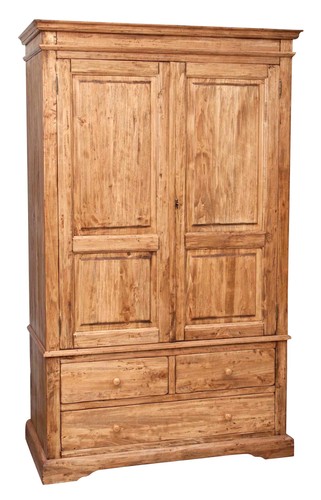 Armadio country legno massello - armadio,