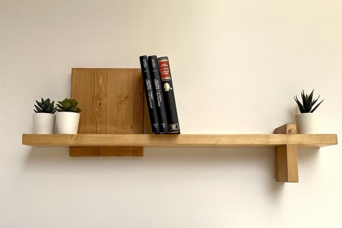 Mensola legno design - in,